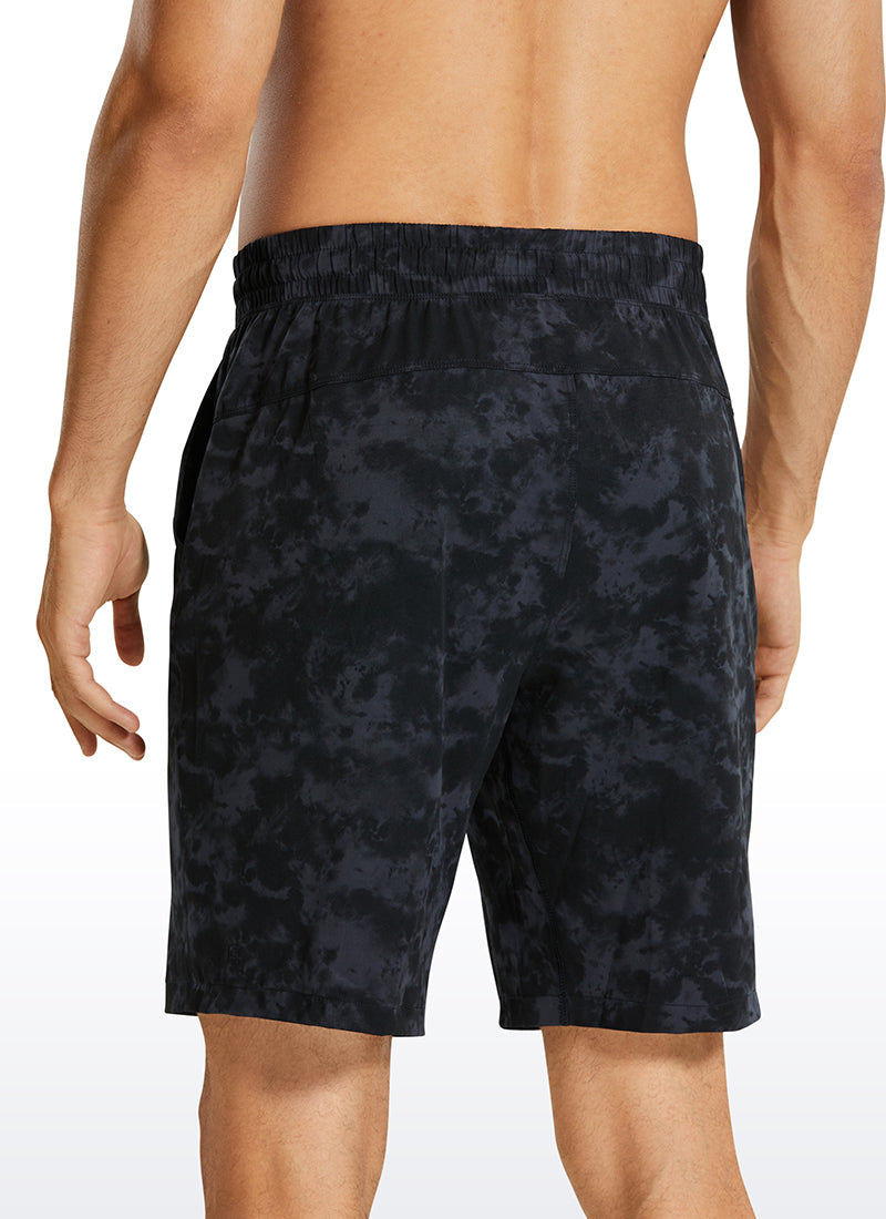Feathery-Fit Athletic Shorts 9''- Linerless