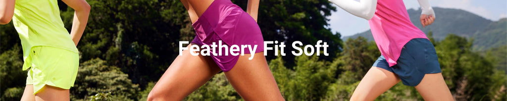 Feathery-Fit Soft Shorts
