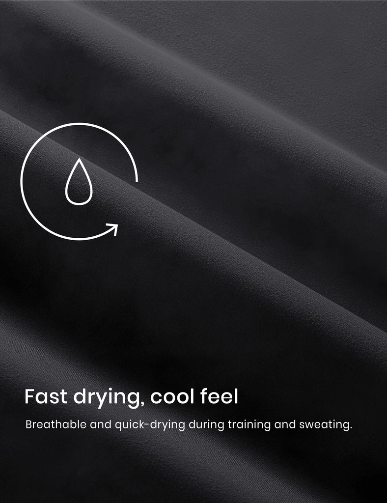 CRZ YOGA Women's Workout High Rise Butterbreeze Training Leggings 25'' Black