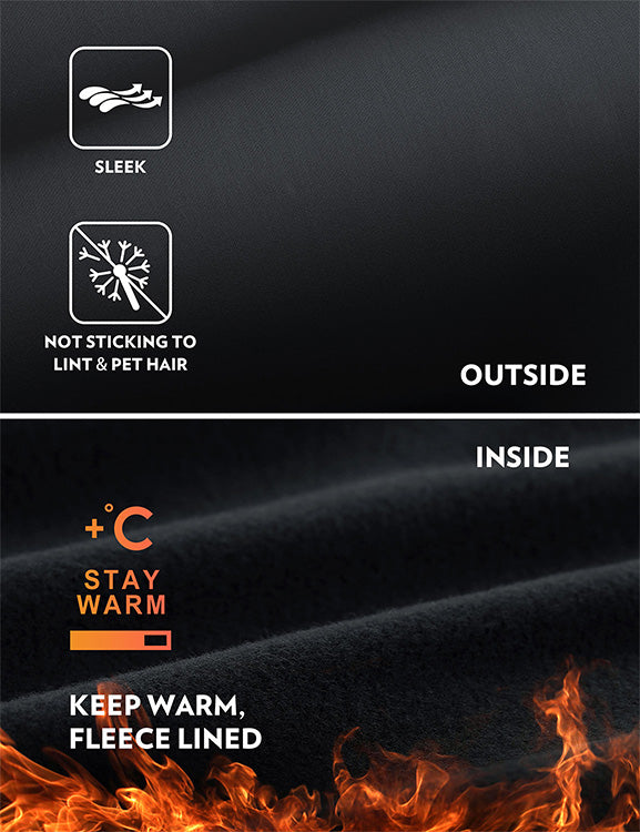 CRZ YOGA Women's Winter High Rise Thermal Fleece Lined Leggings 28'' Olive Green