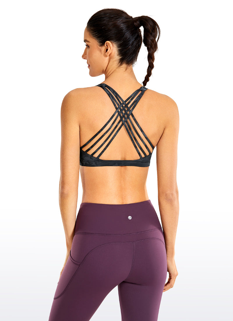 Nakedfeel Strappy Bra Low Cut