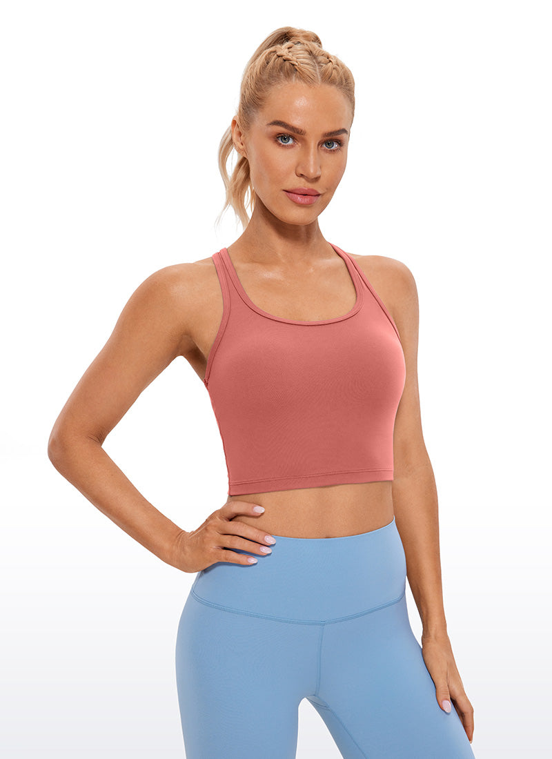 Butterluxe Scoop Neck Bra Racerback Longline