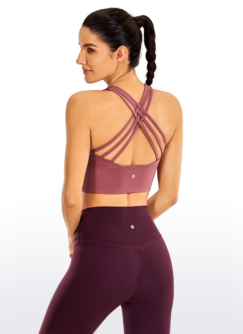 Nakedfeel Strappy Bra Longline