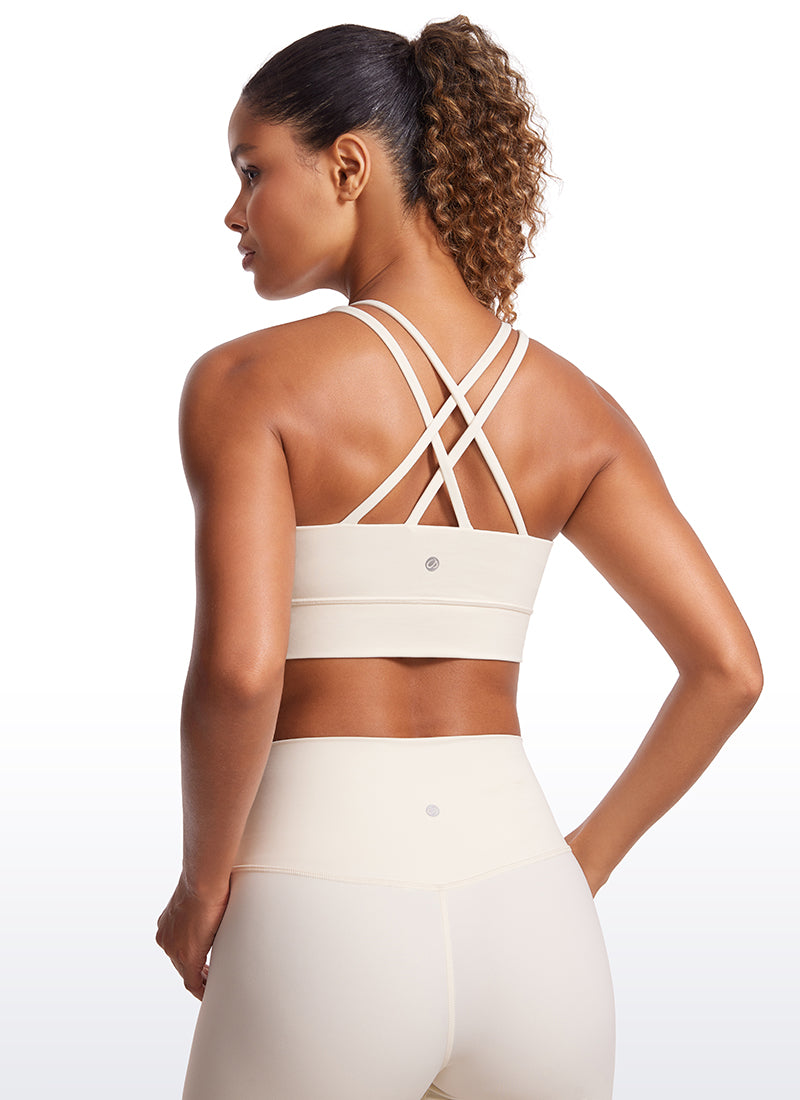 Butterluxe Molded cups Criss Cross Sports Bra