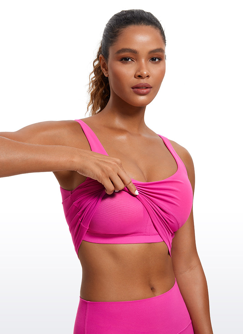 Butterluxe U Back Longline Built-in Bra Tanks