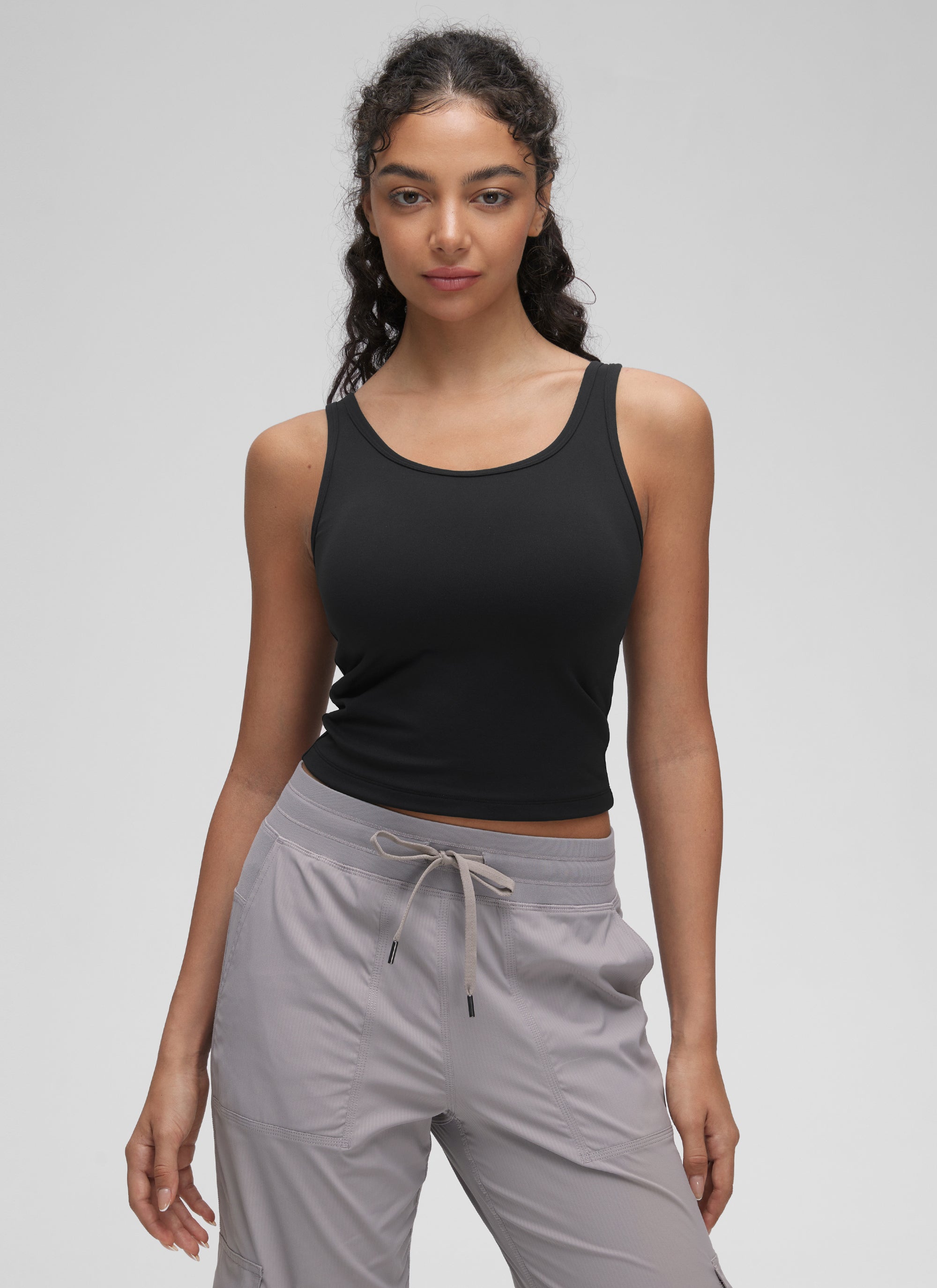 CRZ YOGA Women's Yoga Butterluxe Tight Fit Tank Tops Racerback