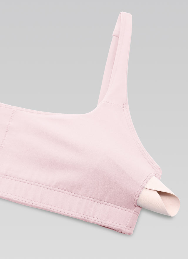 CRZ YOGA Women Butterluxe Square Neck Cami Padded Mini Bra Strawberry Pink @model_info:NEW