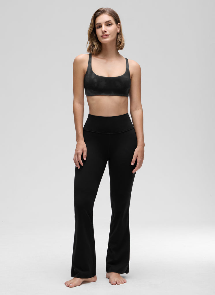 CRZ YOGA Women Butterluxe Square Neck Cami Padded Mini Bra Strawberry Pink