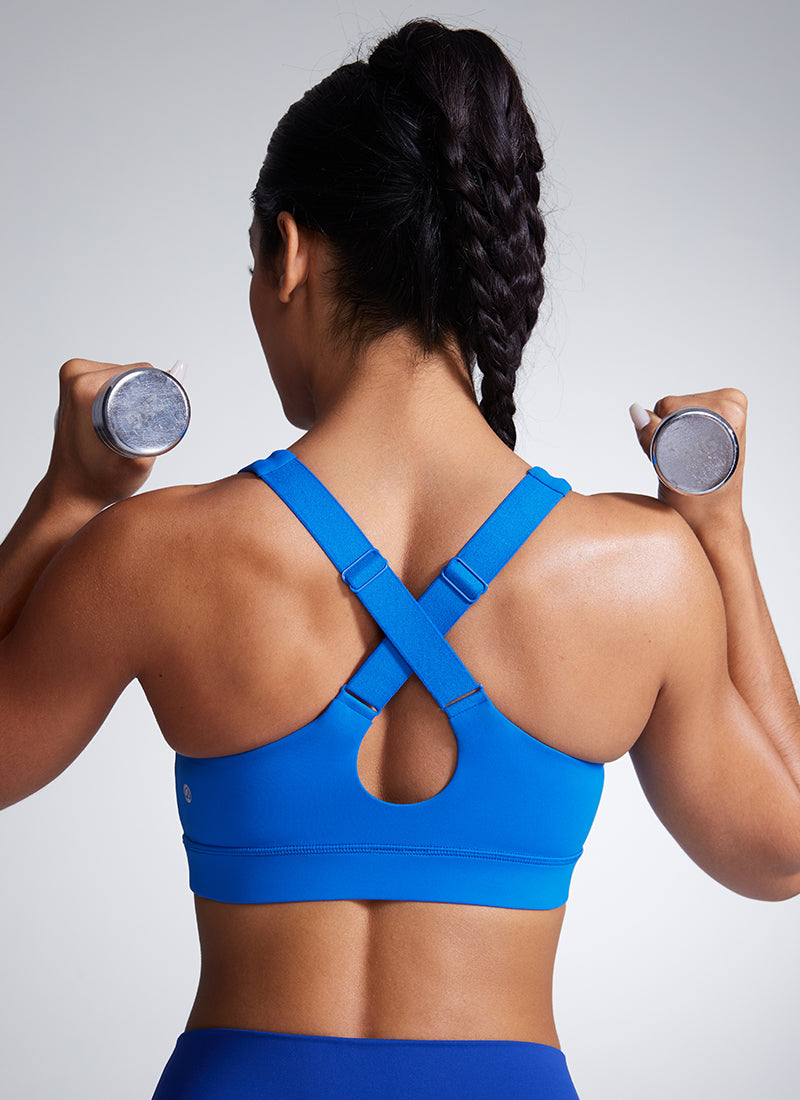 Butterbreeze V Neck Sports Bras Adjustable Straps