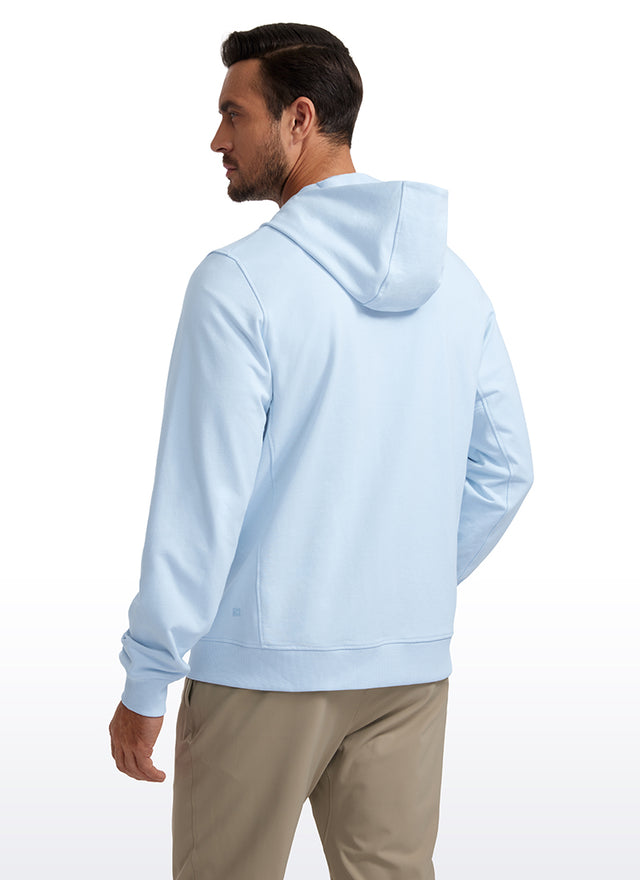 Cotton Terry Zip-up Jackets with Pockets