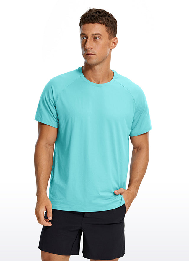 Workout Short Sleeve Round Neck