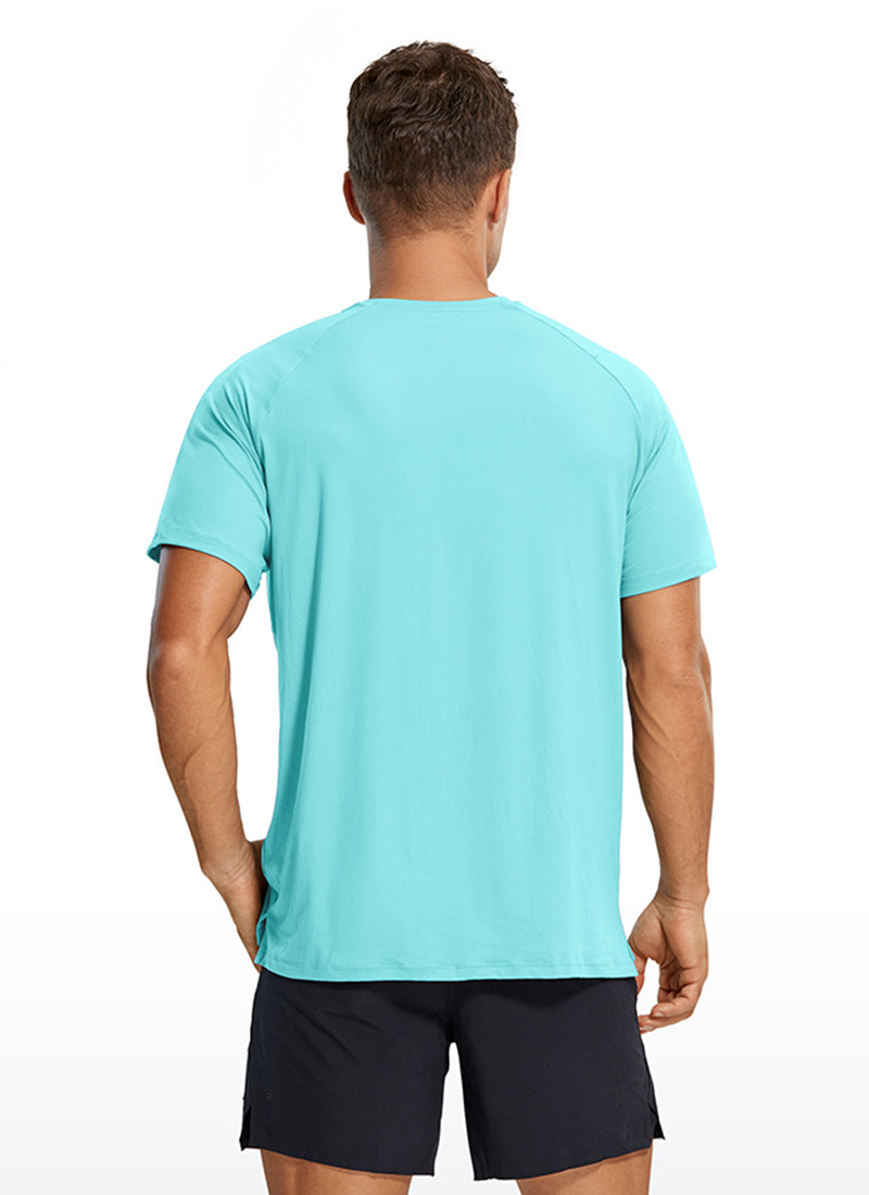 Workout Short Sleeve Round Neck