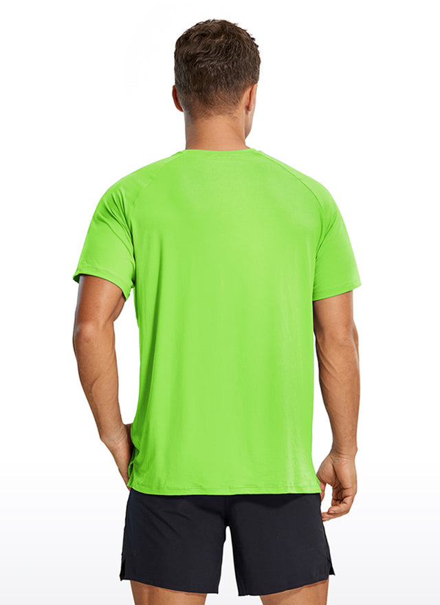 Workout Short Sleeve Round Neck