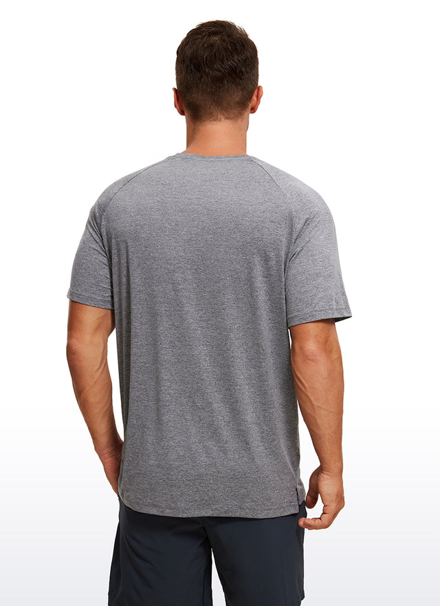 Workout Short Sleeve Round Neck