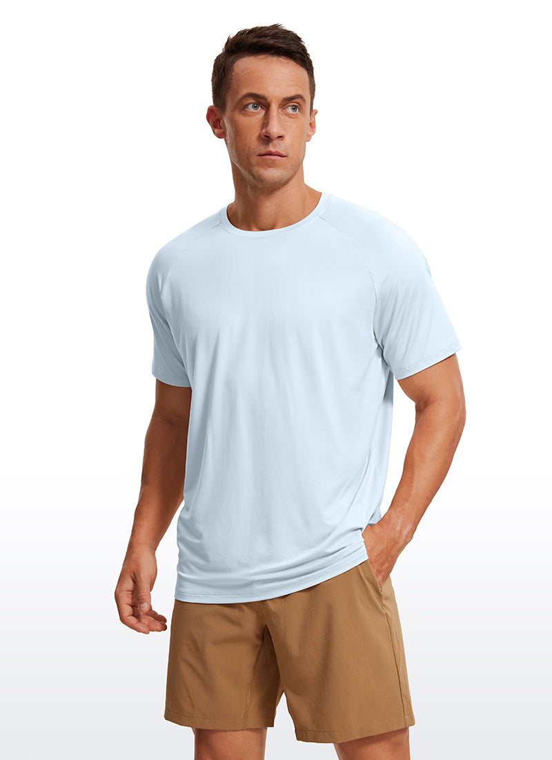 Workout Short Sleeve Round Neck