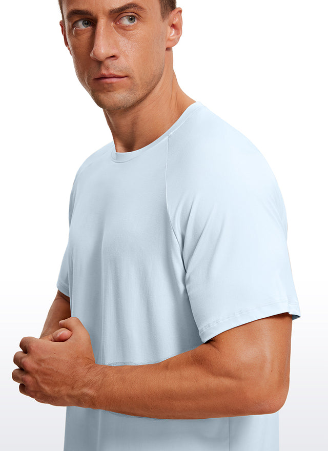 Workout Short Sleeve Round Neck