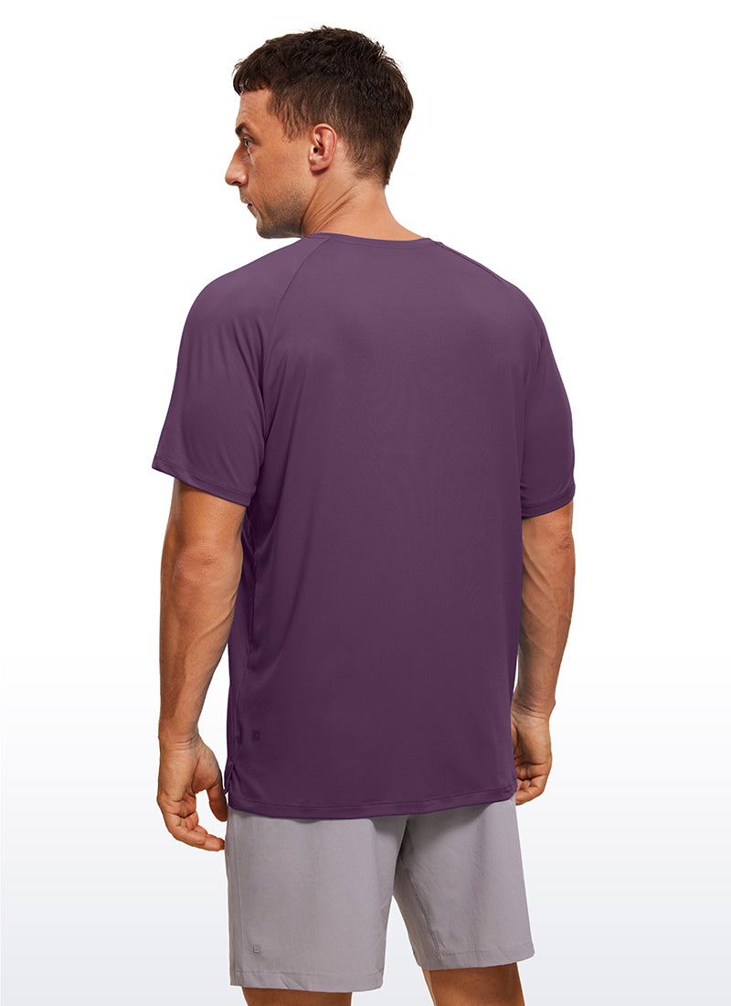 Workout Short Sleeve Round Neck