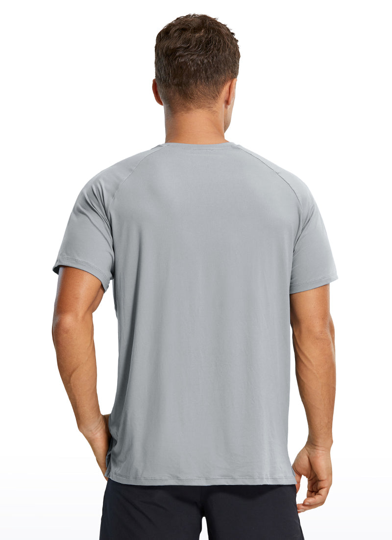 Workout Short Sleeve Round Neck