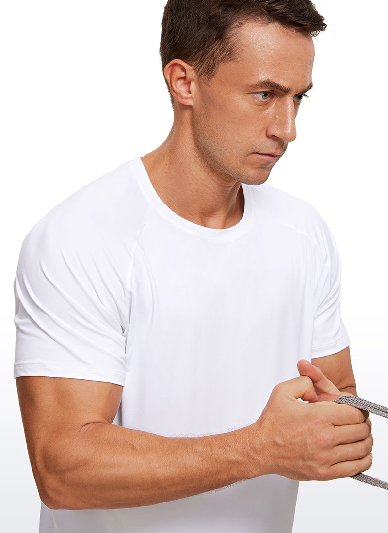 Workout Short Sleeve Round Neck