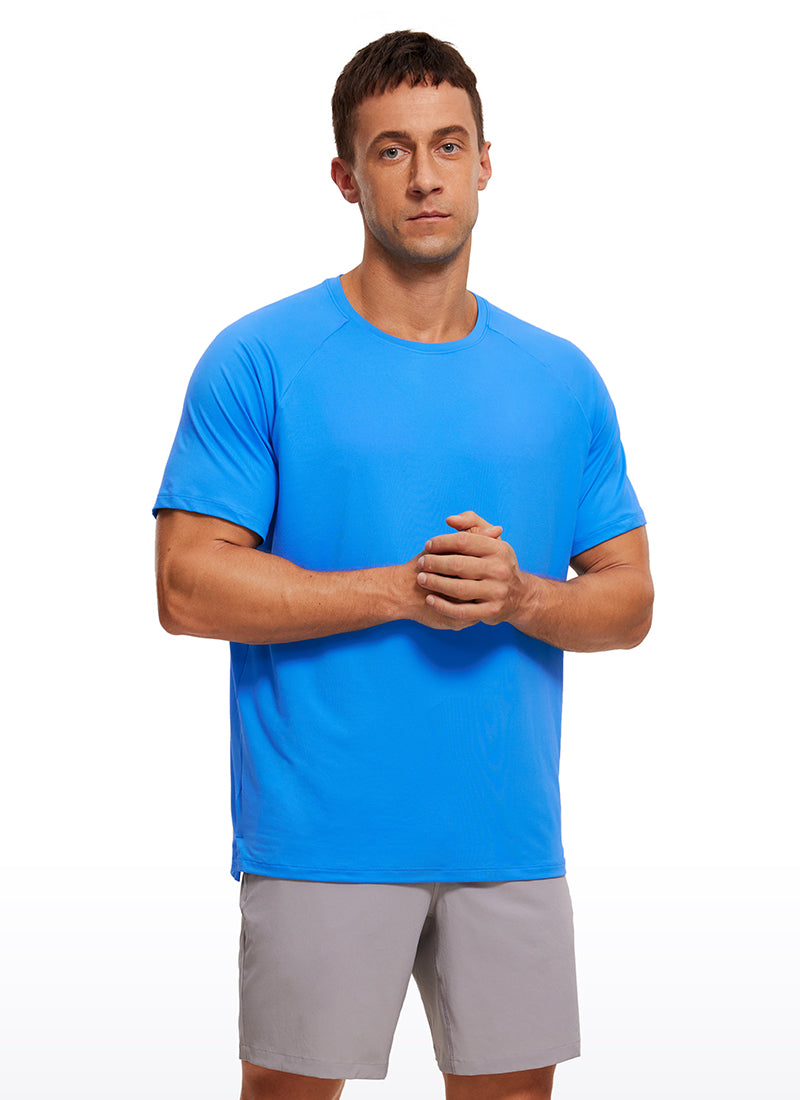 Workout Short Sleeve Round Neck