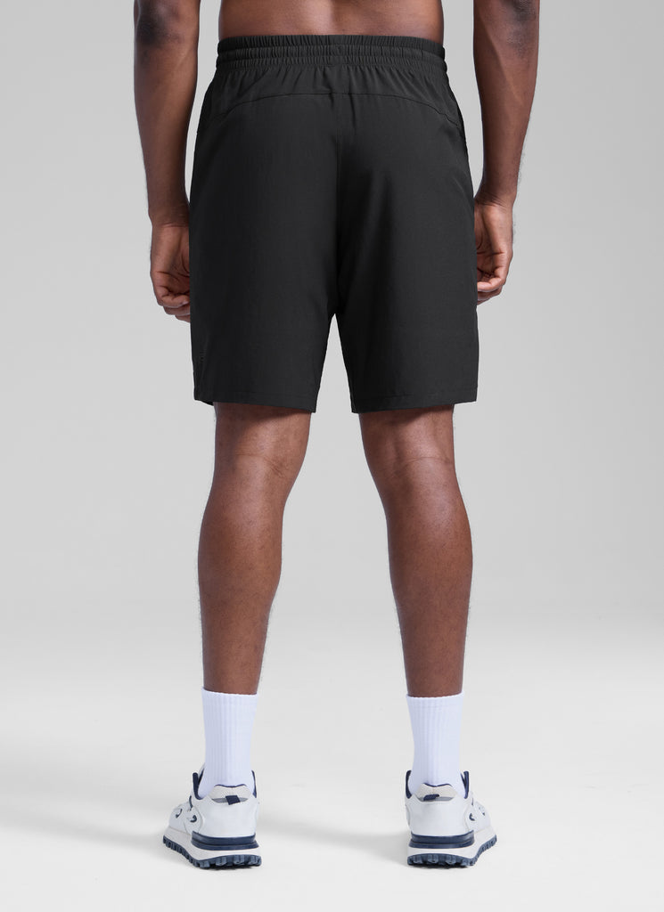 CRZ YOGA Men's Train Relaxed Fit Feathery-Fit Linerless Shorts 9'' Black