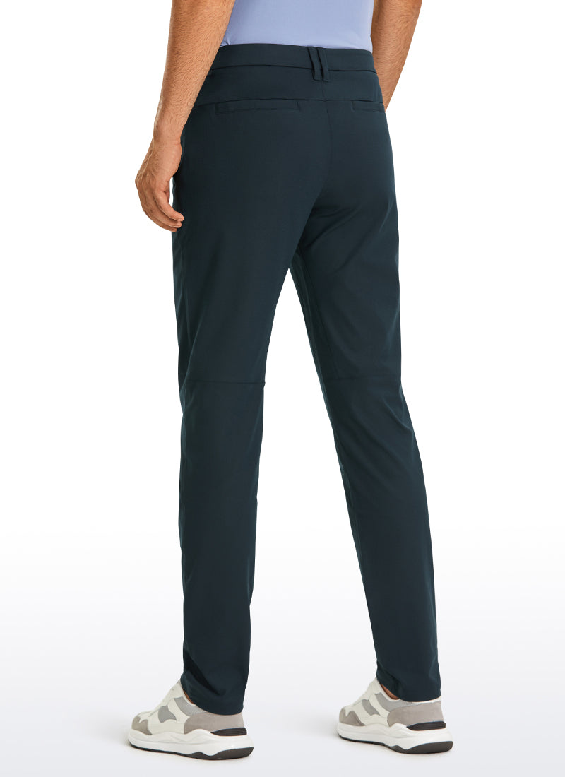 CRZ YOGA Man's All-Day Comfy Quick Dry Pocket Golf Pant 36” True Navy