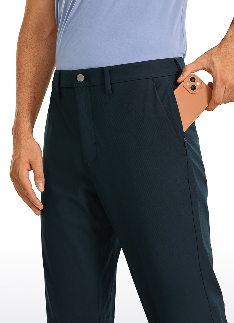 CRZ YOGA Man's All-Day Comfy Quick Dry Pocket Golf Pant 36” True Navy