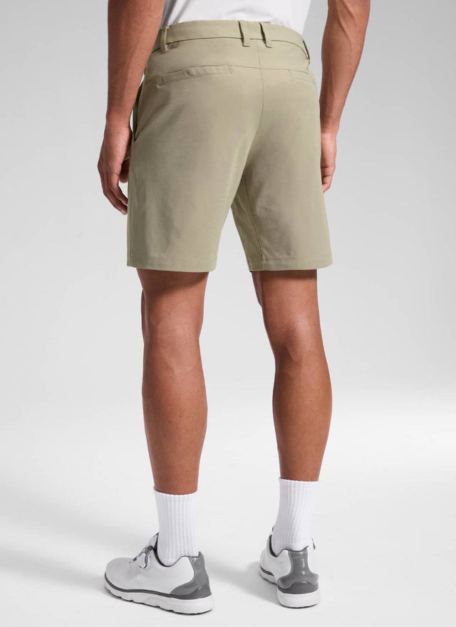 CRZ YOGA Men's Work Classic Fit All-Day Comfort Golf Shorts Pocket 7'' Khali Barley