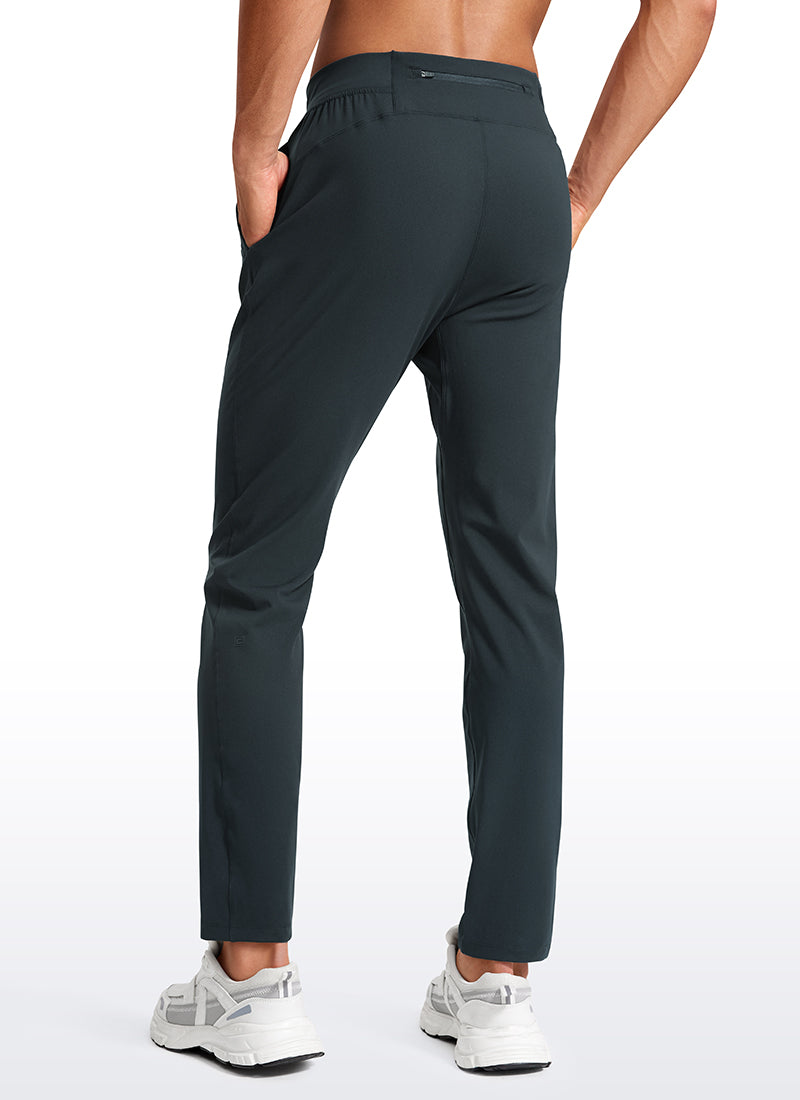 CRZ YOGA Men's Train Relaxed Fit On the Travel Pants 30'' Melanite