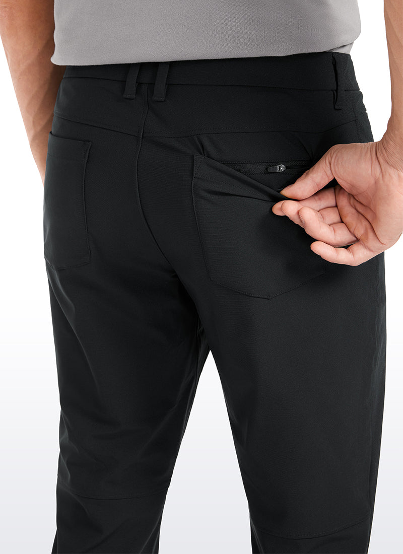 All-day Comfy Slim-Fit Golf Pants 34'' - 5-pockets