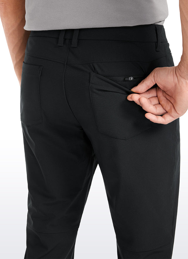 All-day Comfy Slim-Fit Golf Pants 34'' - 5-pockets