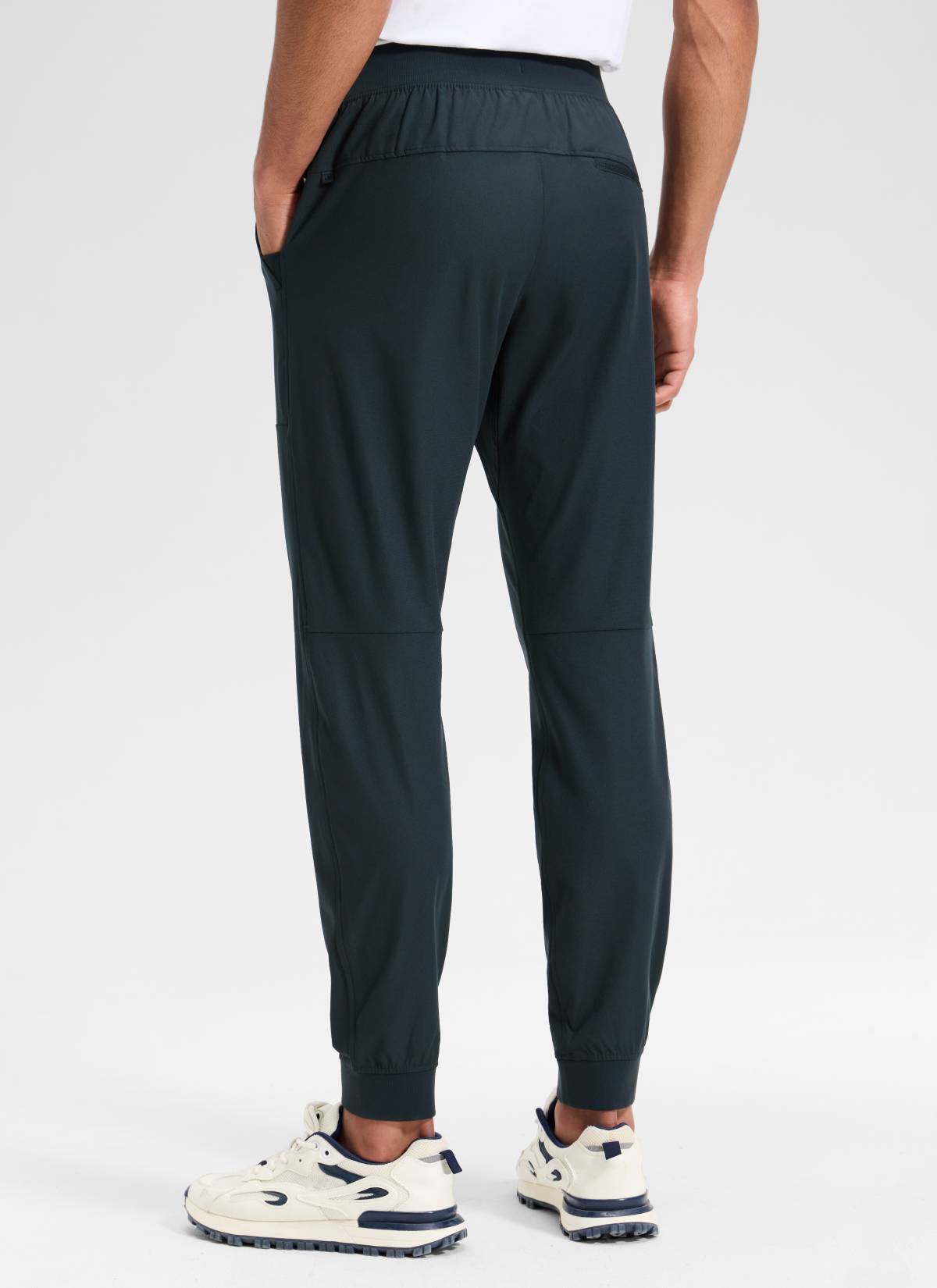 CRZ YOGA Mens Work Slim Fit All-Day Comfort Golf Joggers 30'' True Navy