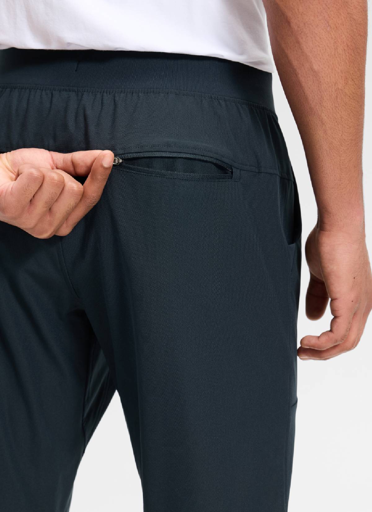 CRZ YOGA Mens Work Slim Fit All-Day Comfort Golf Joggers 30'' True Navy