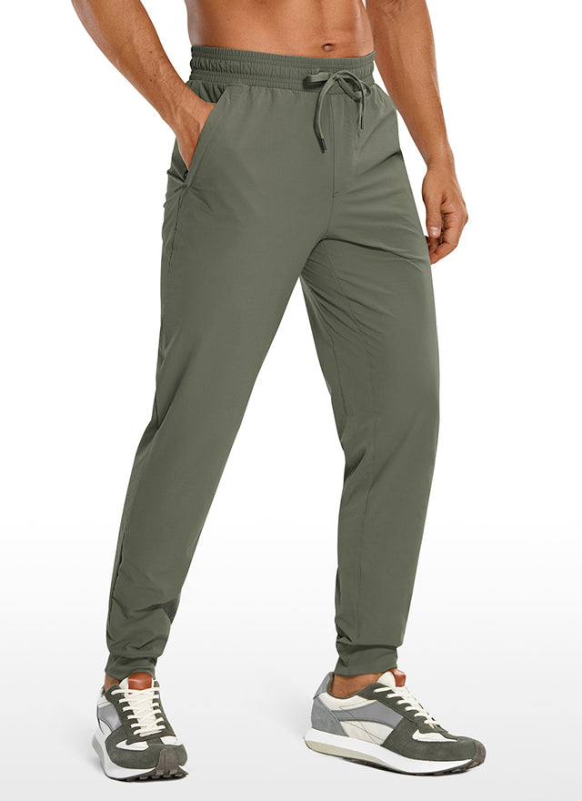 Lightweight Joggers Zip Pockets 29''