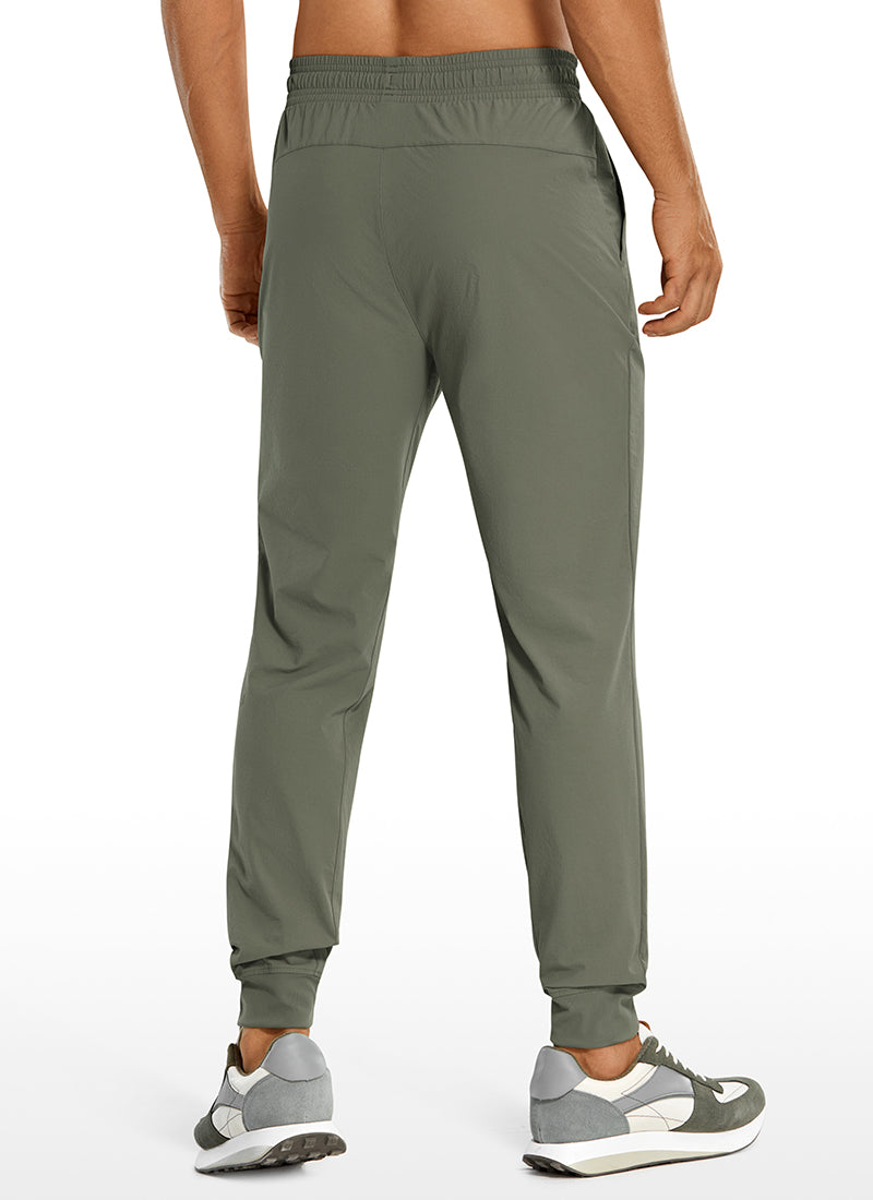 Lightweight Joggers Zip Pockets 29''