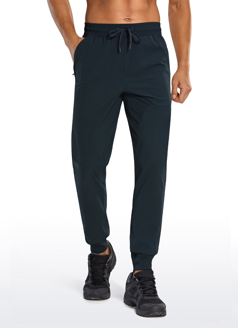 Lightweight Joggers Zip Pockets 29''