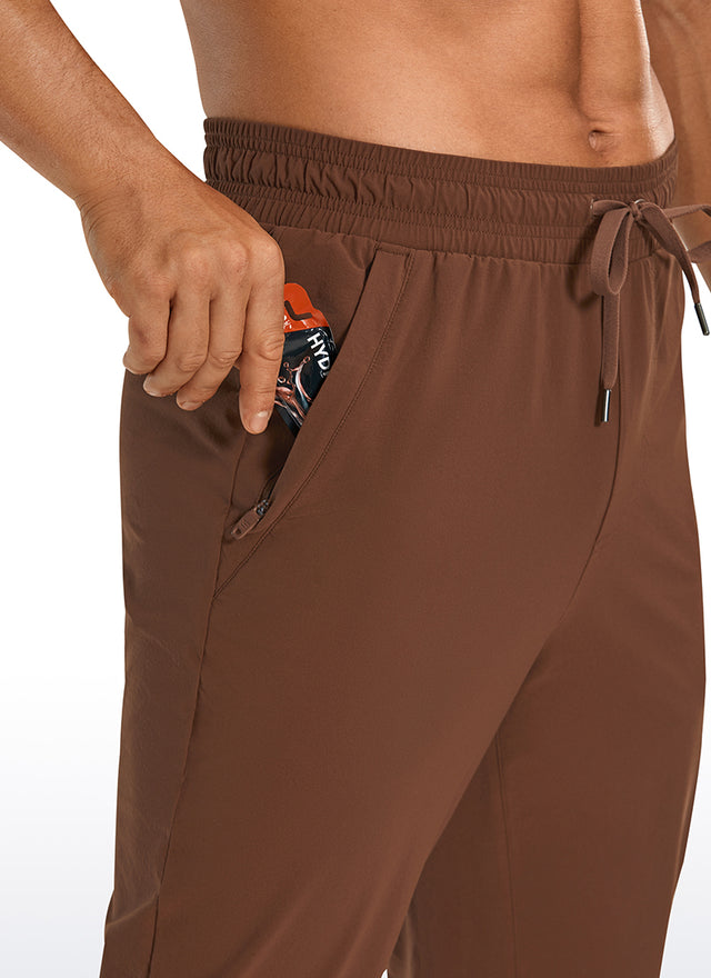 Lightweight Joggers Zip Pockets 29''