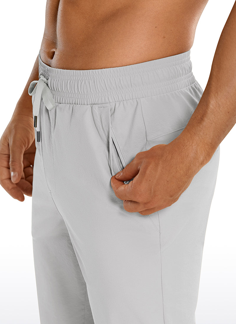 Lightweight Joggers Zip Pockets 29''