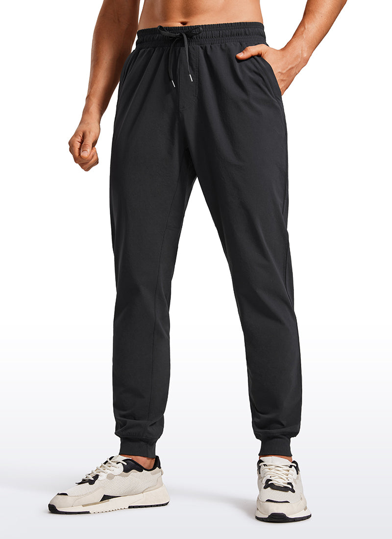 Lightweight Water Resistant Athletic Joggers with Zip Pockets 31