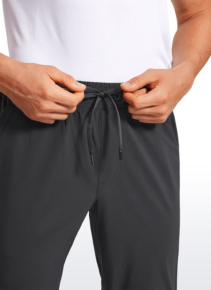 Lightweight Water Resistant Athletic Joggers with Zip Pockets 31