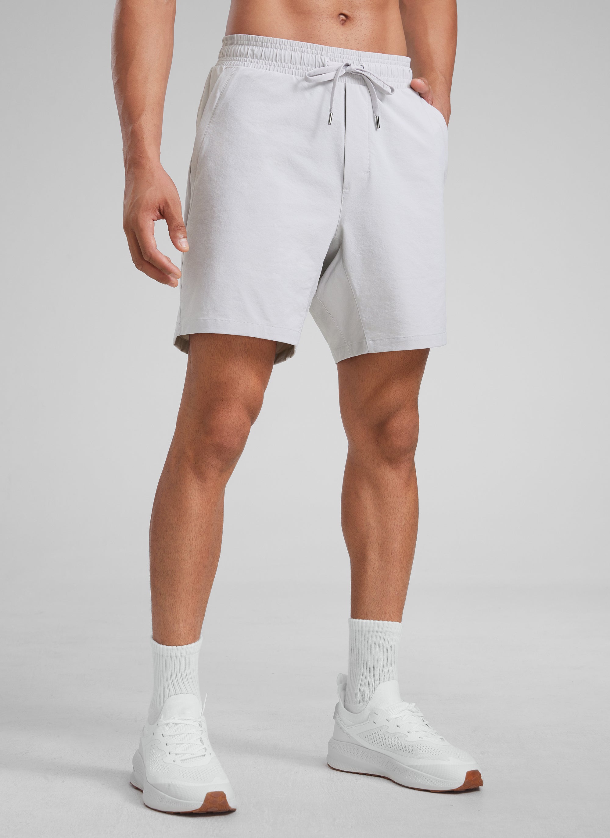 CRZ YOGA Men‘s Workout Water Resistant Short 7