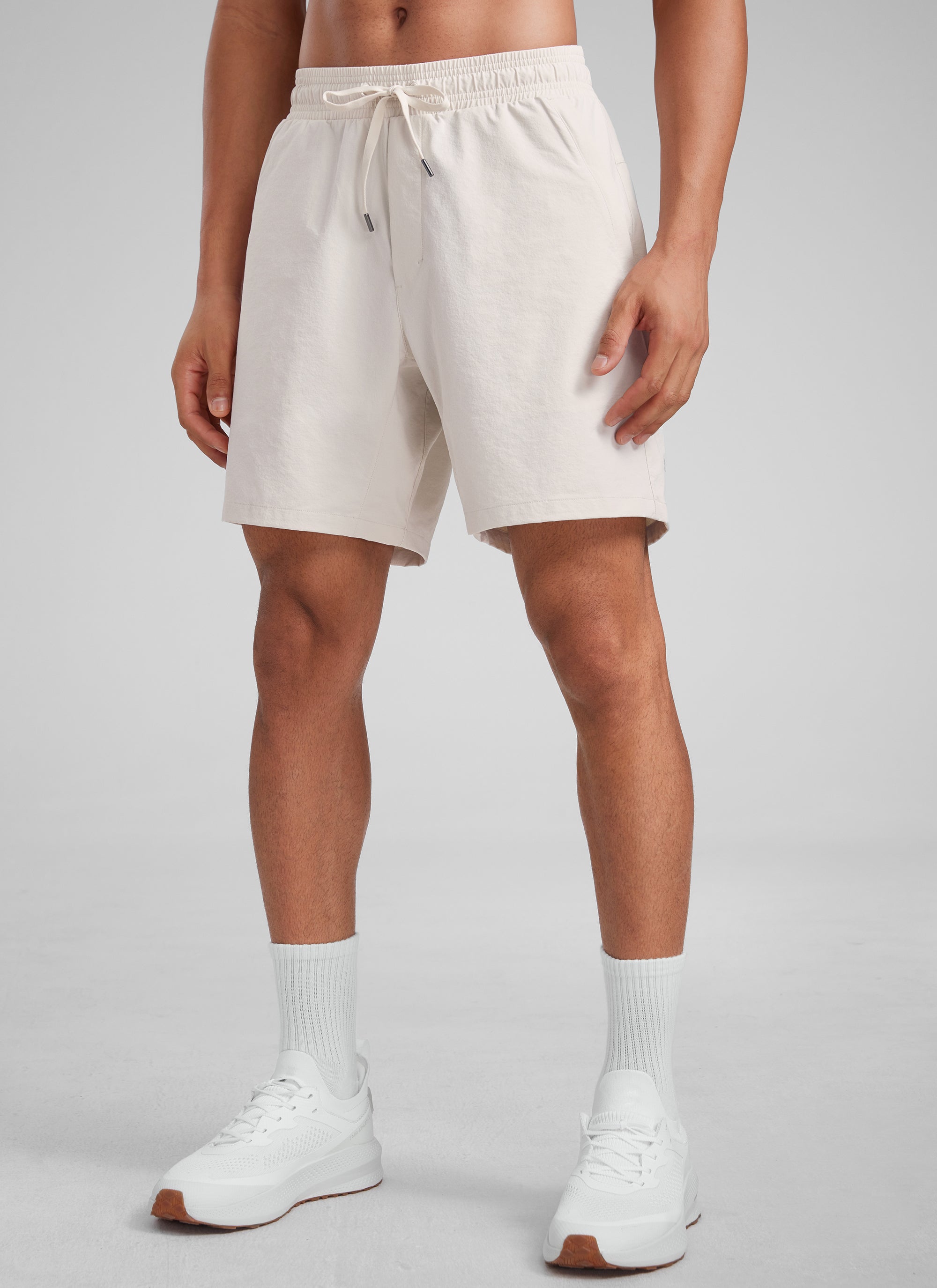 CRZ YOGA Men‘s Workout Water Resistant Short 7