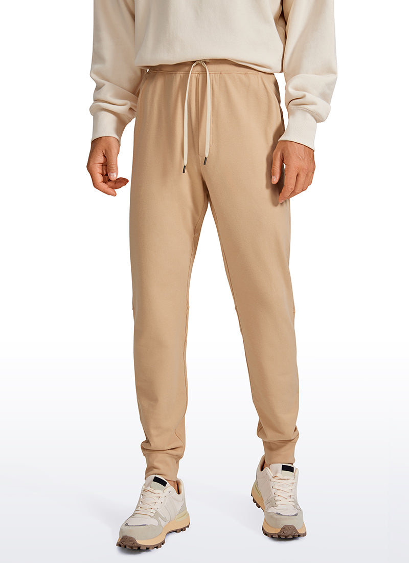 CRZ YOGA Men's Lounge Workout  Amenity Jogger Sweatpants Pockets 29'' Gully