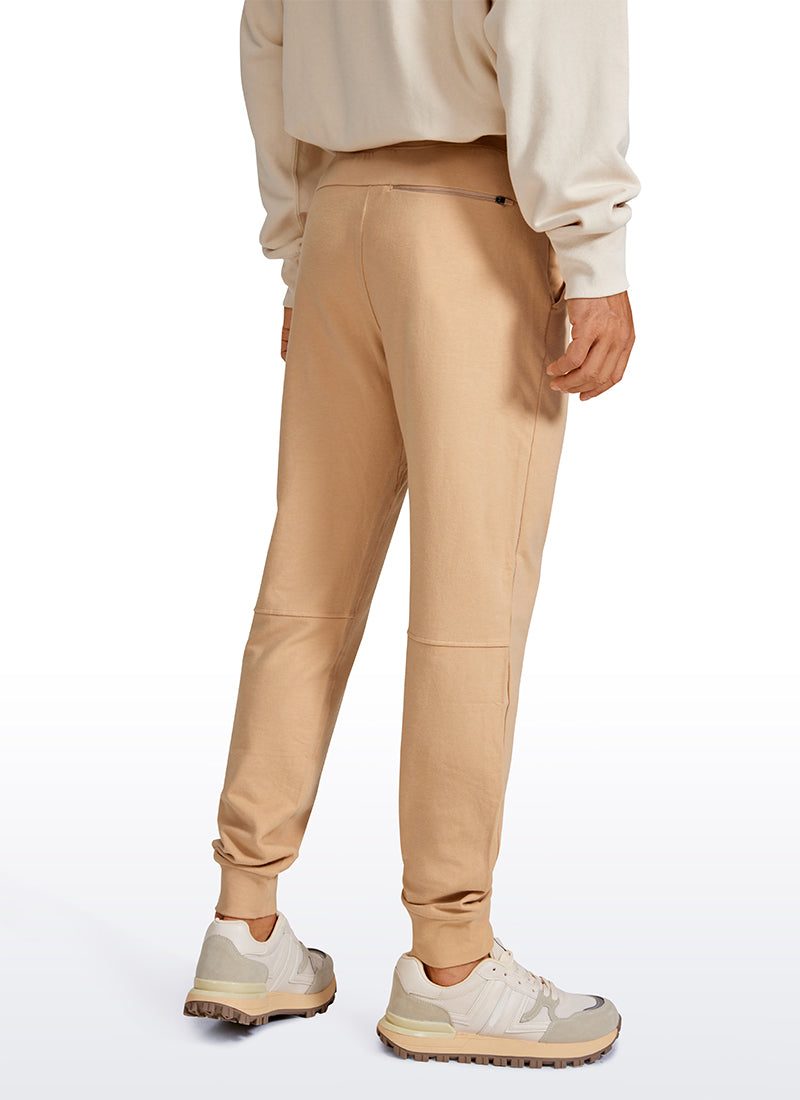 CRZ YOGA Men's Lounge Workout  Amenity Jogger Sweatpants Pockets 29'' Gully