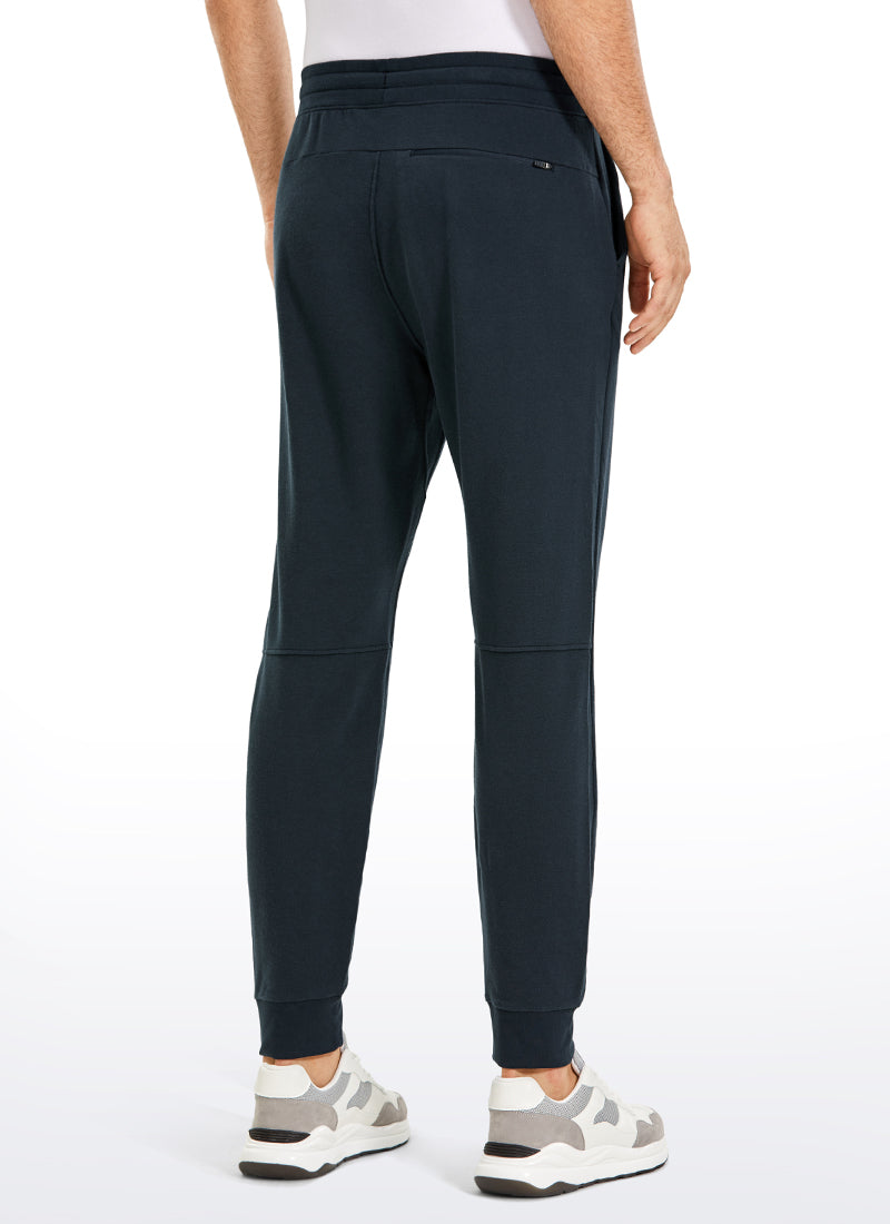 CRZ YOGA Men's Lounge Workout  Amenity Jogger Sweatpants Pockets 29'' True Navy