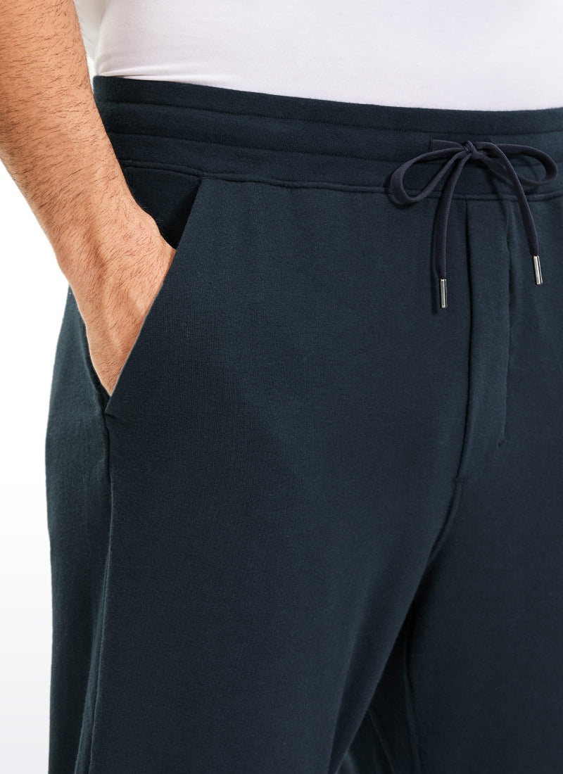 CRZ YOGA Men's Lounge Workout  Amenity Jogger Sweatpants Pockets 29'' True Navy