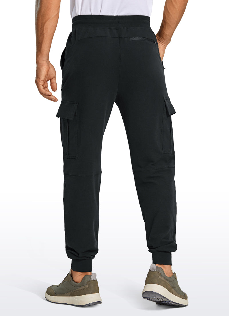 Stretch Classic-Fit Sweatpants with Multi Pockets 29