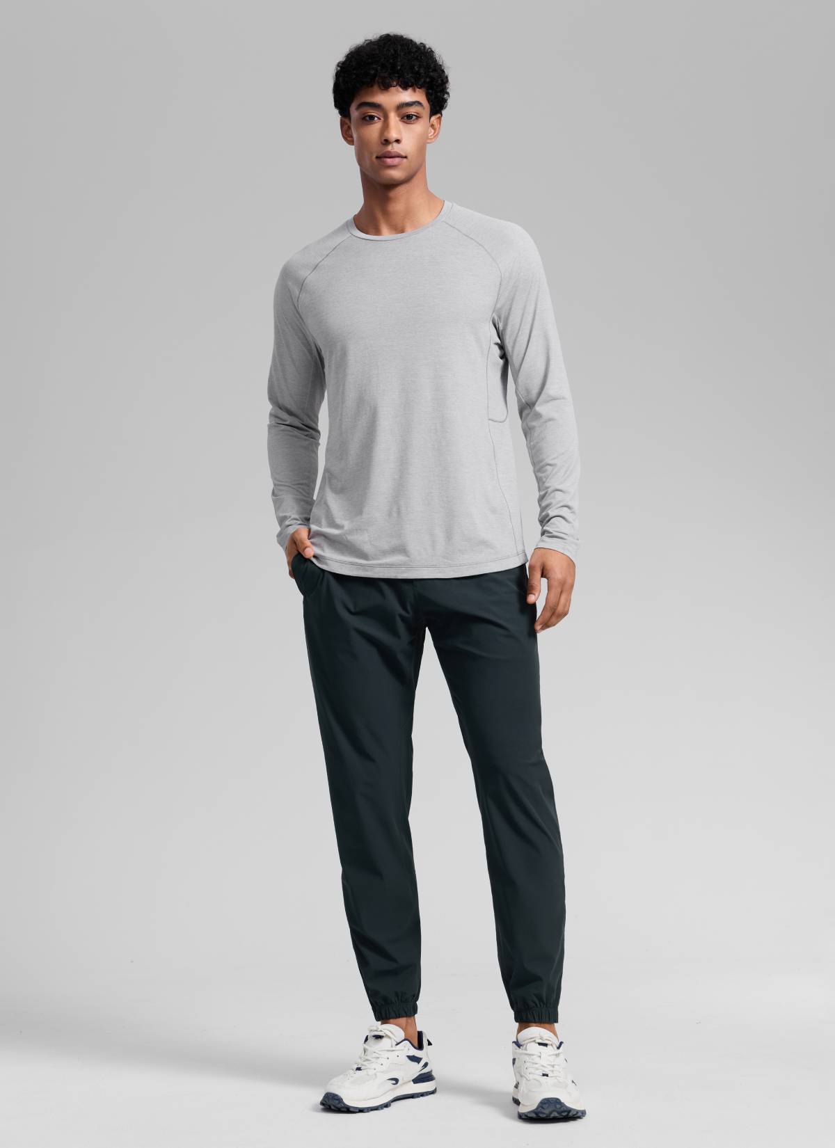 CRZ YOGA Men's Running Slim Fit Lightweight Joggers 29