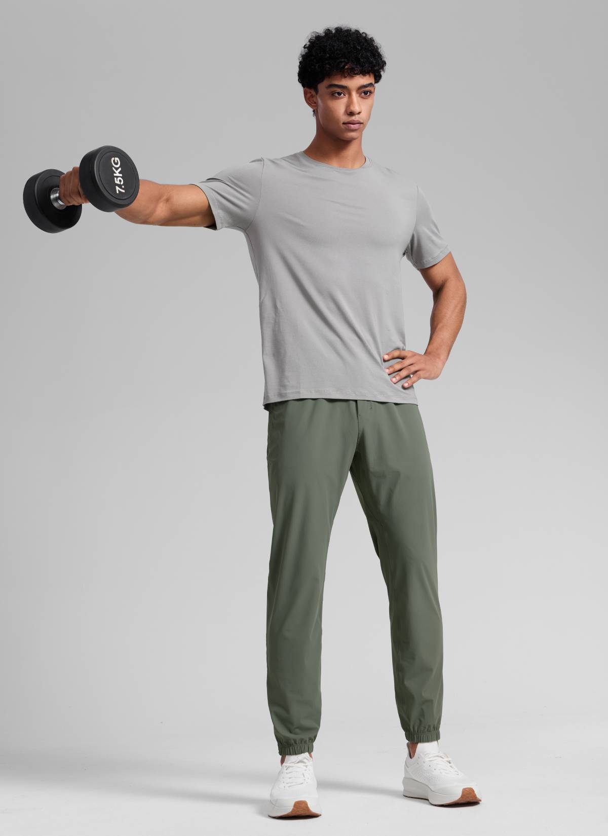 CRZ YOGA Men's Running Slim Fit Lightweight Joggers 29