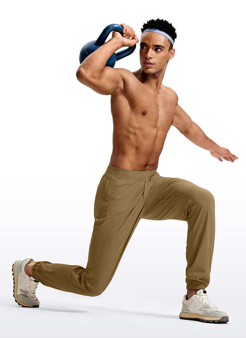 CRZ YOGA Men's Running Slim Fit Lightweight Joggers 31